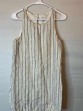 Reformation Women’s Size 2 Jessi Linen Dress In Elsie Stripe Beach Resortwear 69